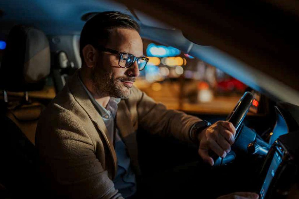 Conducteur avec écran